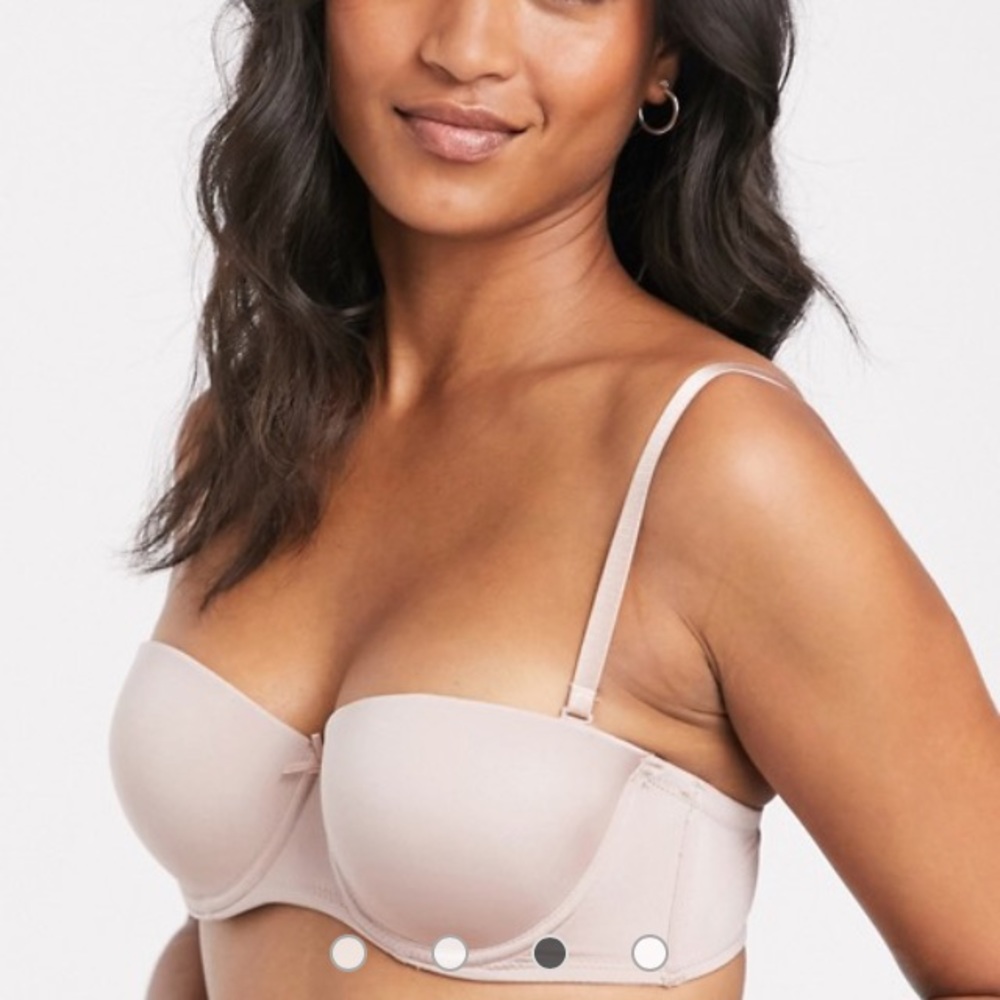New Look Microfiber Strapless Bra
